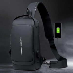 Chest Bag Multi-function Cross body Sport Running Travel Sling Pack Anti-theft