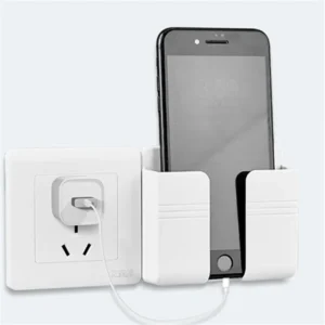 Multi-function Mobile Phone Charging Hanging Holder ( White Color )