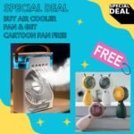 new deal buy Air Conditioner Fan,Mini Cartoon fan free