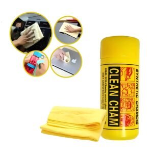 Clean Cham Absorbant Car, Home Cleaning Synthetic Chamois Leather Magic Cloth