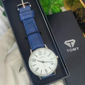 A.A1 TOMI Stylish Watch Leather Strap Watch (With Box)