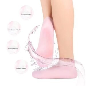 Silicone Foot Care Socks Anti Cracking Moisturizing Gel Socks Cracked Dead Skin Remove Protector (1 Pair)
