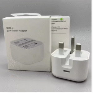 3 Pin Plug 20W USB-C Power Adapter  Fast Charging Type C Pd Charger