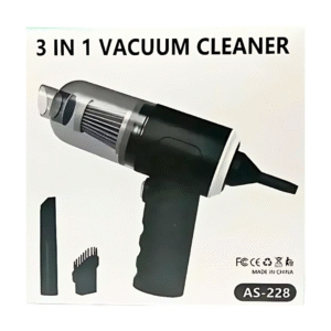 3 In 1 Portable Vacuum Cleaner Wireless Hand-held Cleaning For Car Home AS228